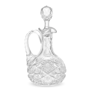 Cut Glass Cruet Bottle