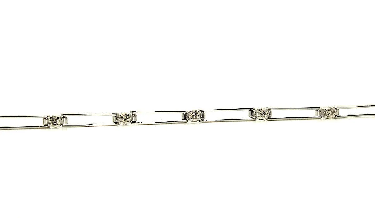 Diamond Parallel Bracelet Ad No.1119