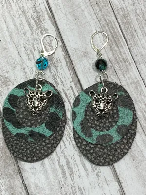 FAUX Leather Earrings (EA0015)