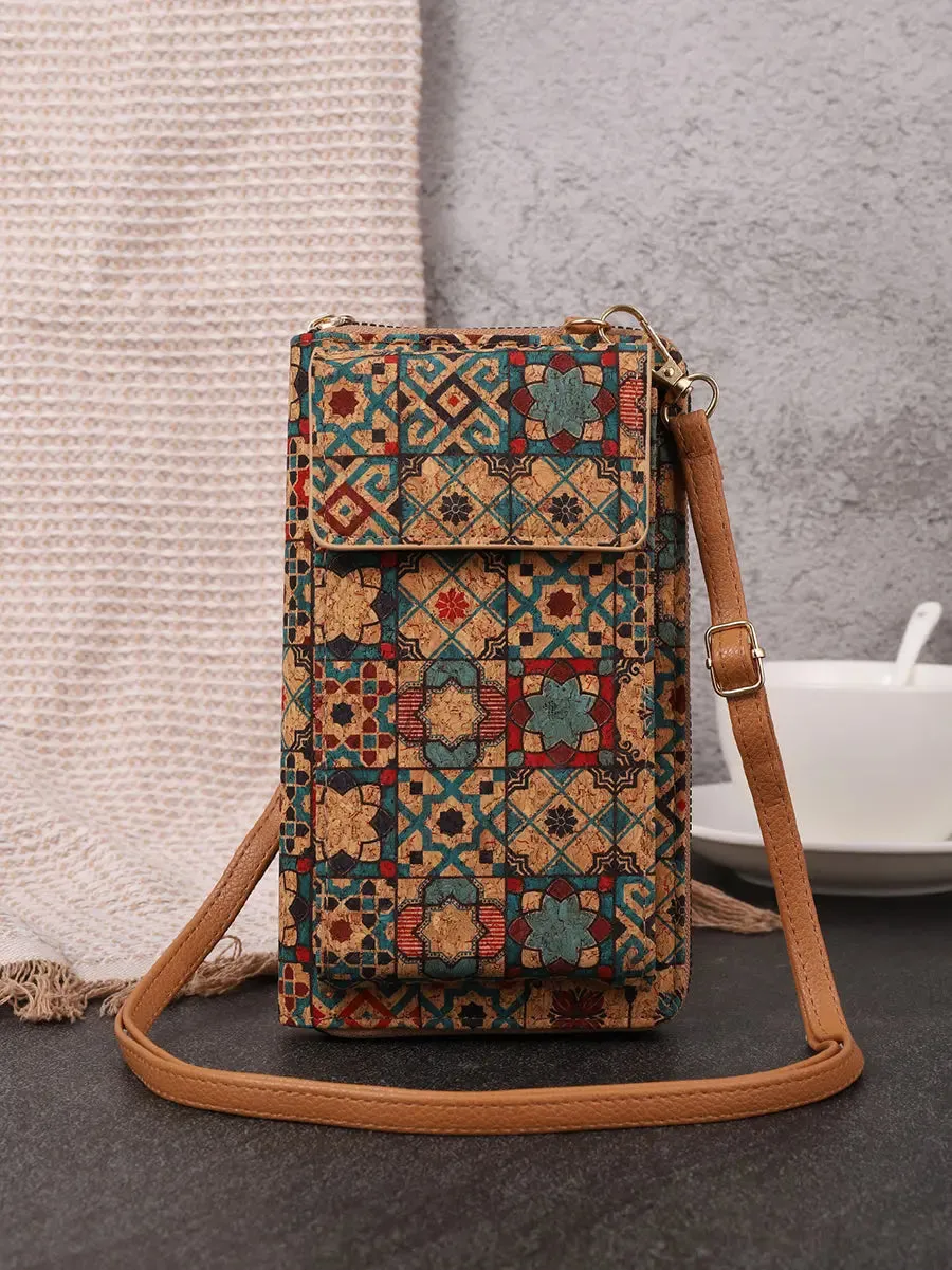 Flower Multifunction Mobile Phone Bag Wallet