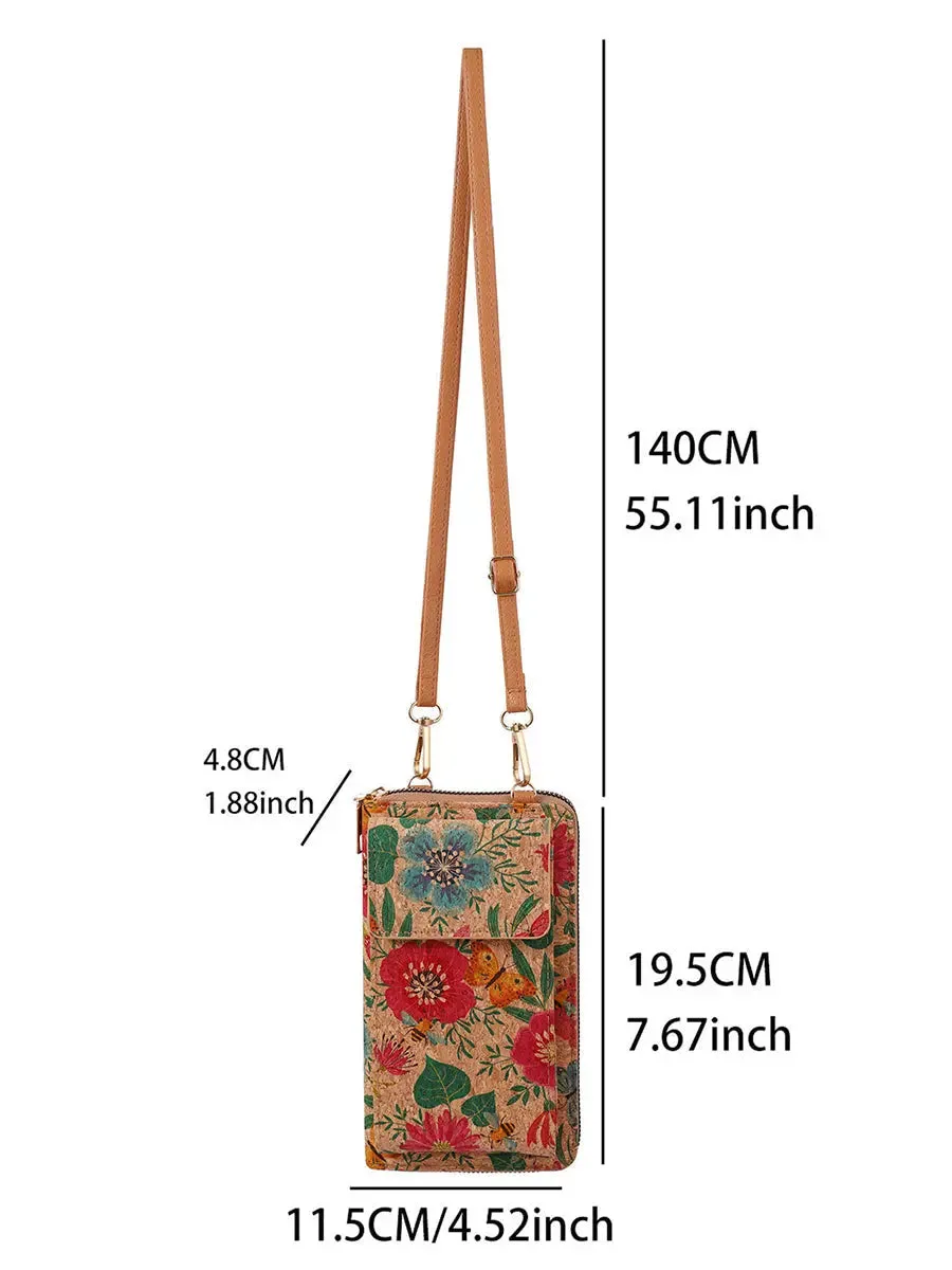 Flower Multifunction Mobile Phone Bag Wallet