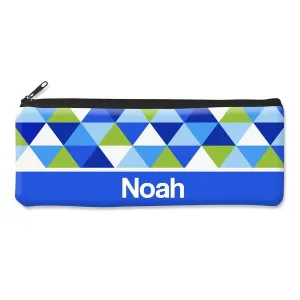 Geometric Pencil Case - Large