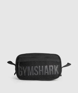 Gymshark Pursuit Toiletry Bag - Black