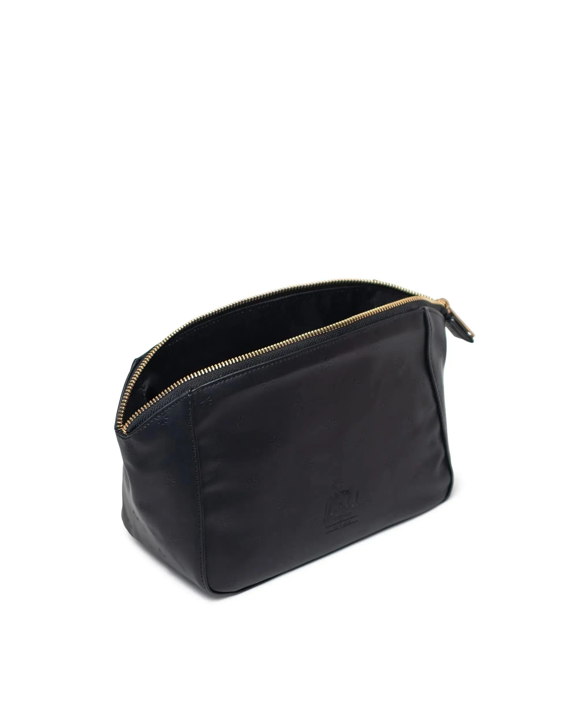 Herschel Milan Toiletry Vegan Leather Bag-Black