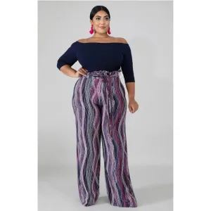 Hues of Violet Jumpsuit-Curvy