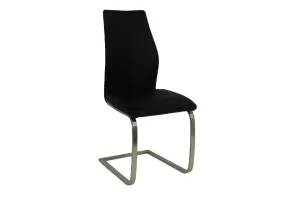 Jason - Black Faux Leather Dining Chair