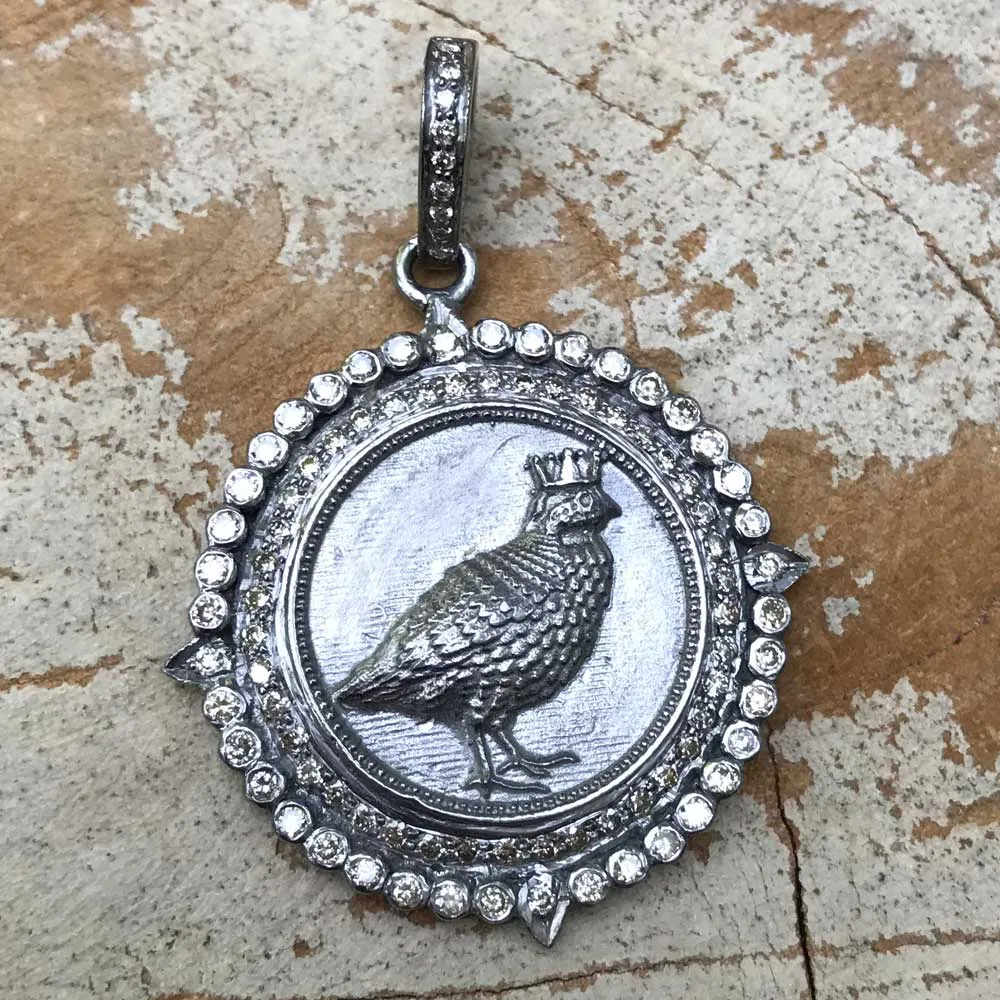 Kevin's King Bob Quail Pendant