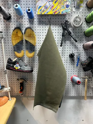 Leather - Frost Matte Olive Green PU