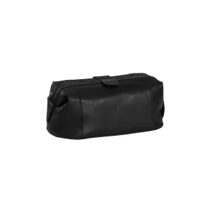 Leather Toiletry Bag Black Vince