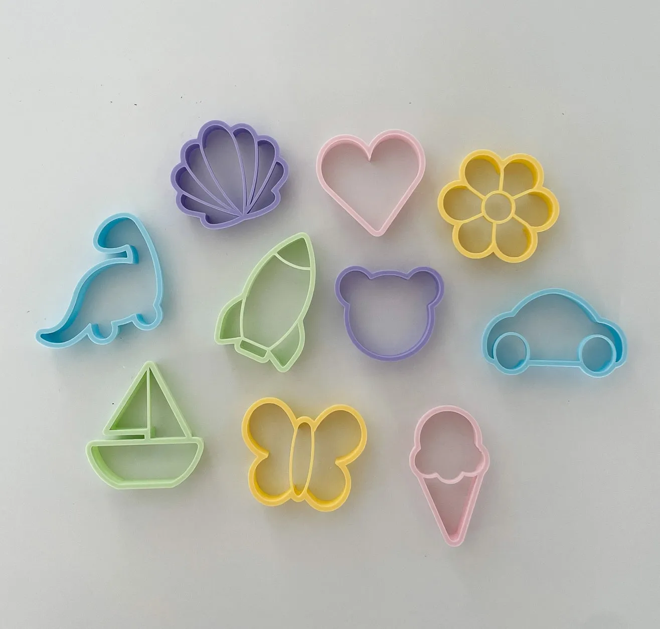 Mini Coloured Eco Cutters | Assorted