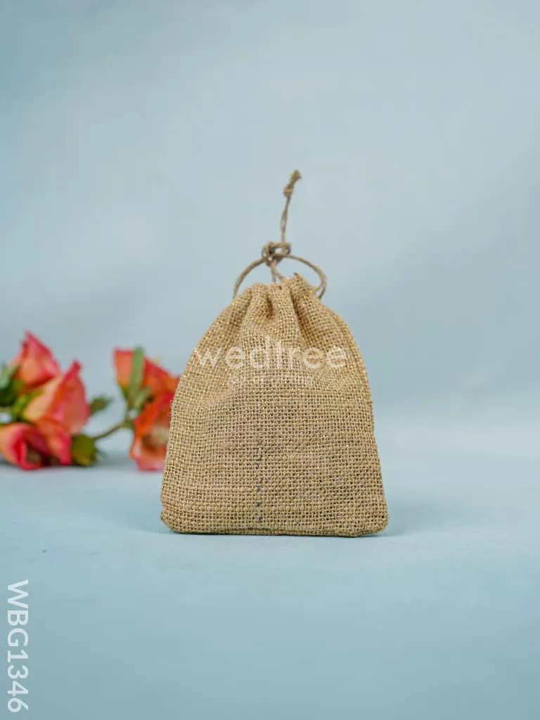 Natural Fragrance Jute String Bag -WBG1346