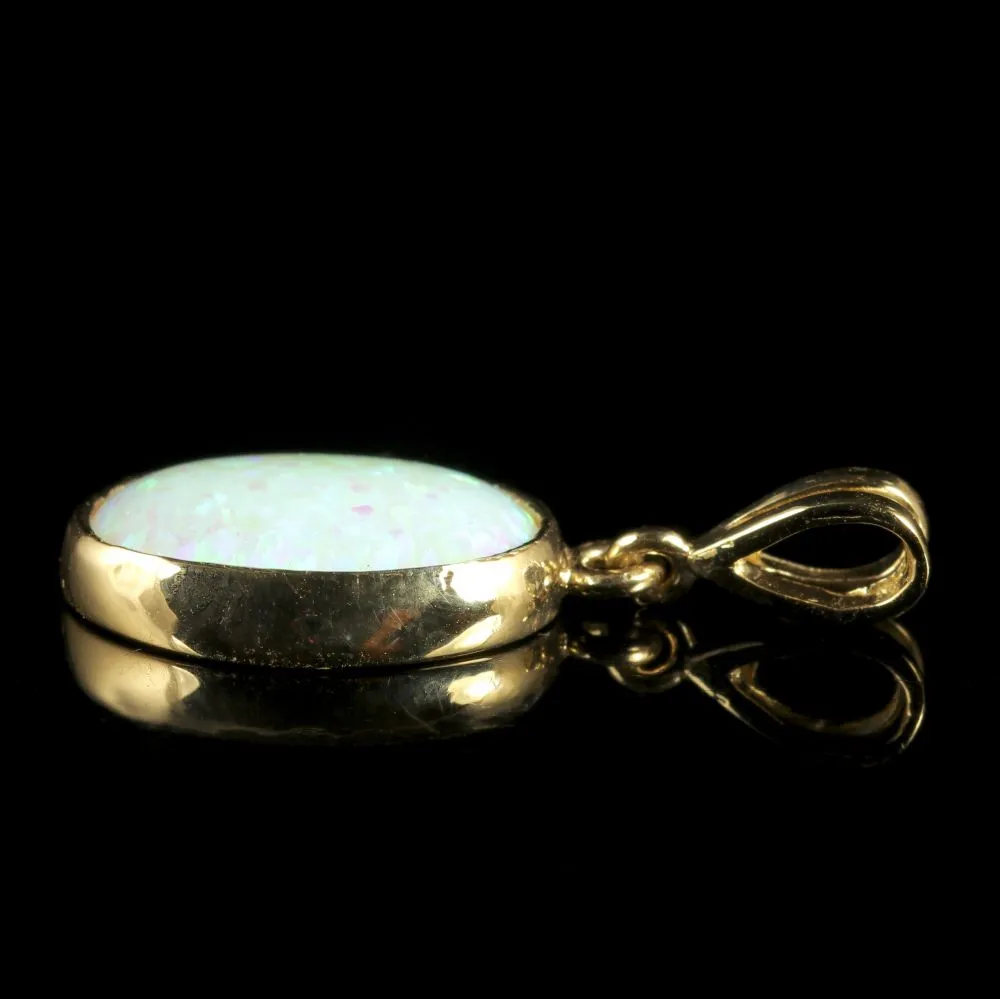 Opal Gold Pendant 9Ct Gold