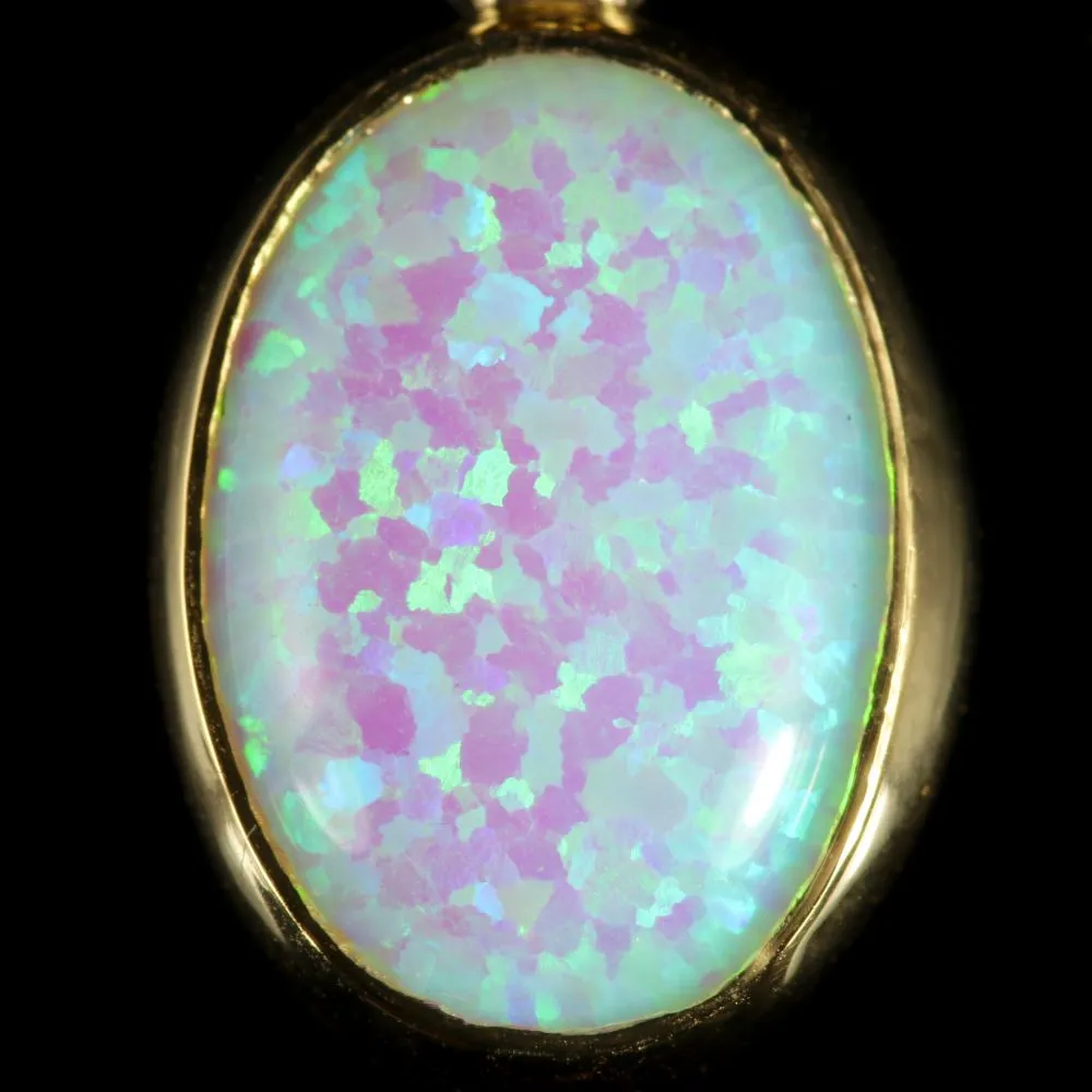 Opal Gold Pendant 9Ct Gold