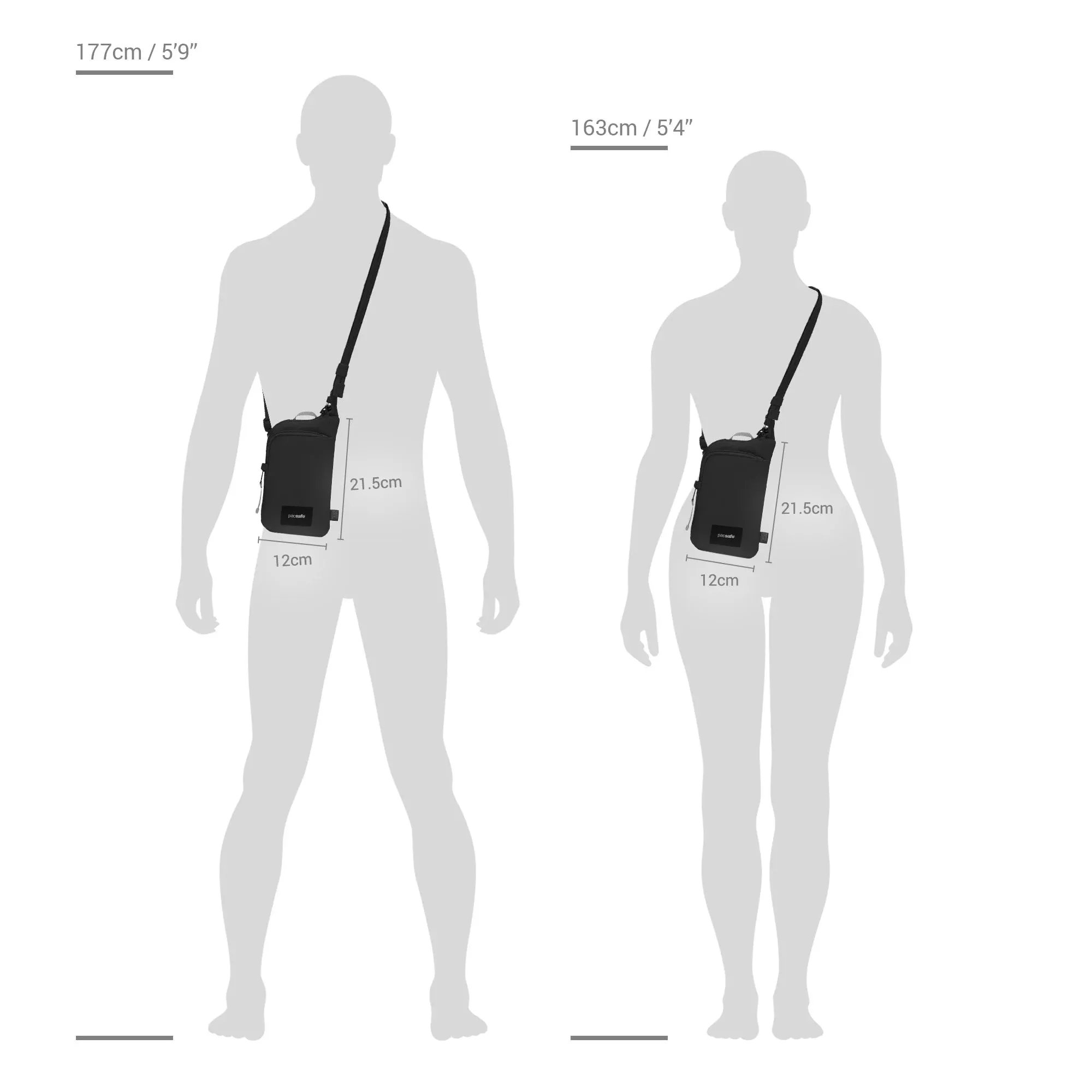 Pacsafe Go Anti-Theft Tech Crossbody