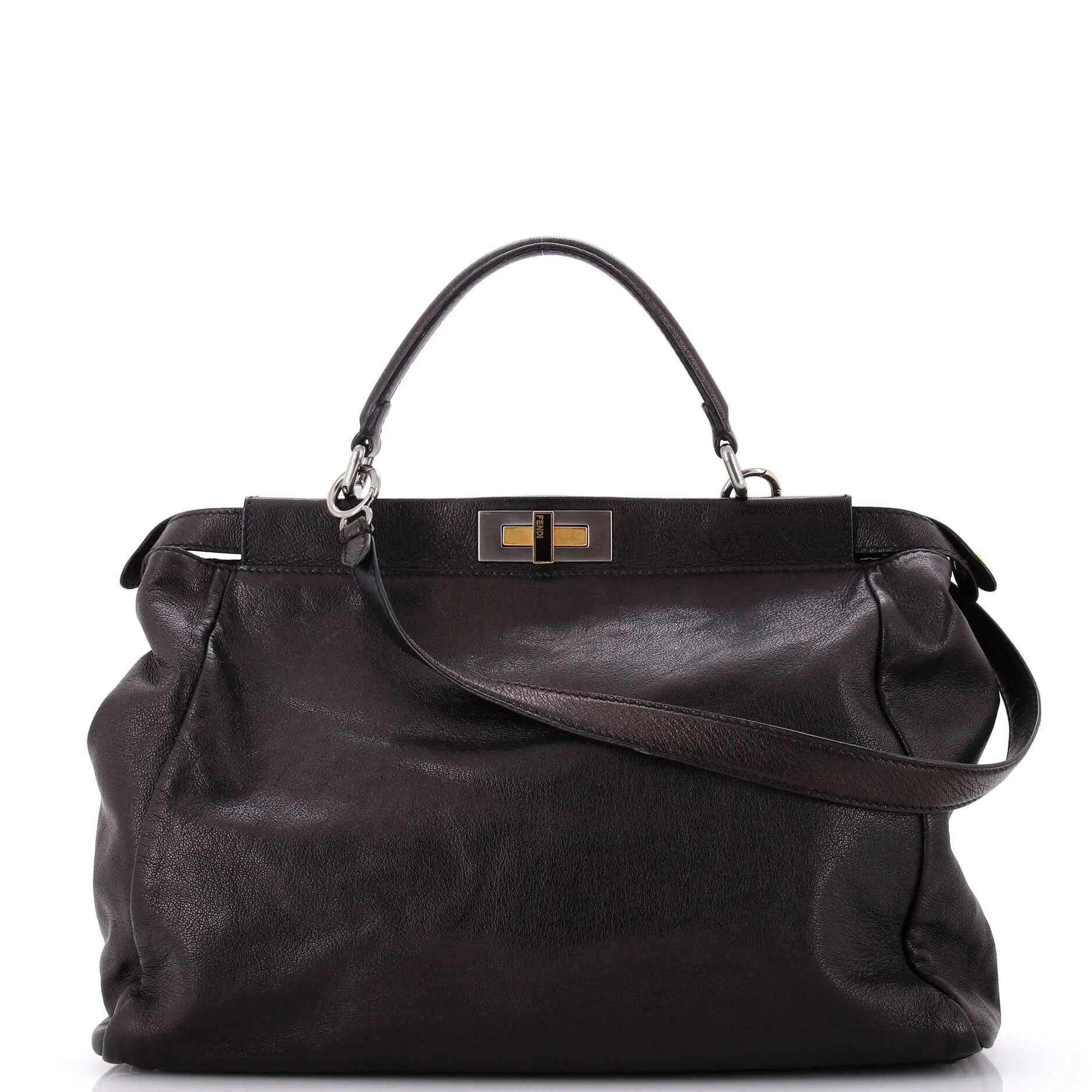 Peekaboo Bag Soft Leather Large