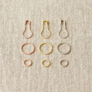 Precious Metal Stitch Markers