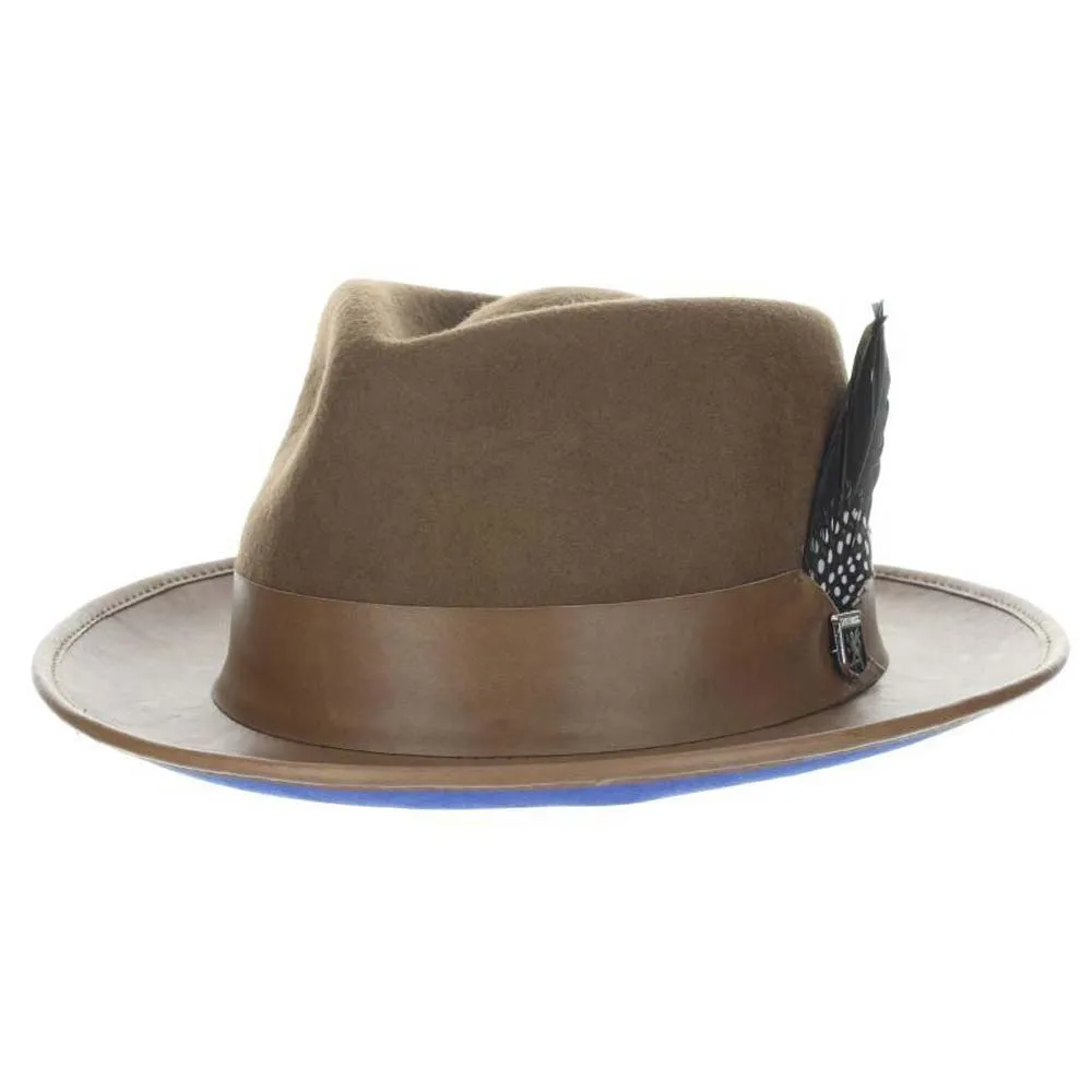 Provo - Stacy Adams Wool Felt Fedora Hat