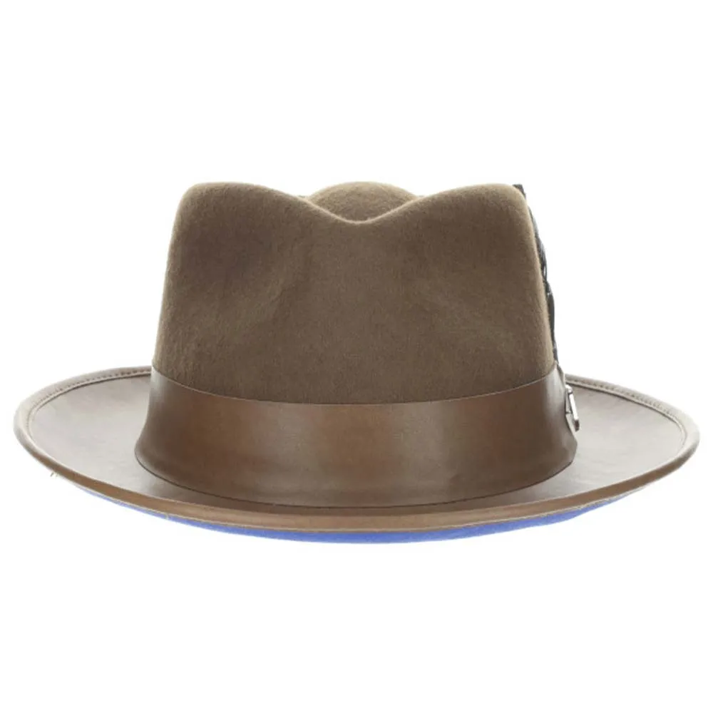 Provo - Stacy Adams Wool Felt Fedora Hat