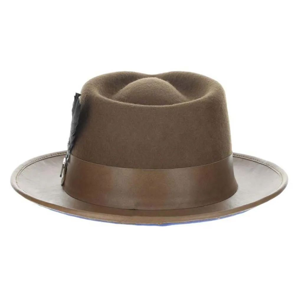 Provo - Stacy Adams Wool Felt Fedora Hat