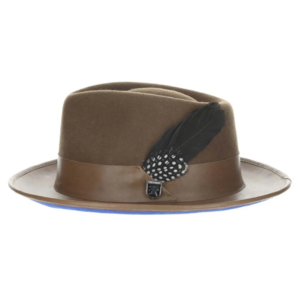 Provo - Stacy Adams Wool Felt Fedora Hat