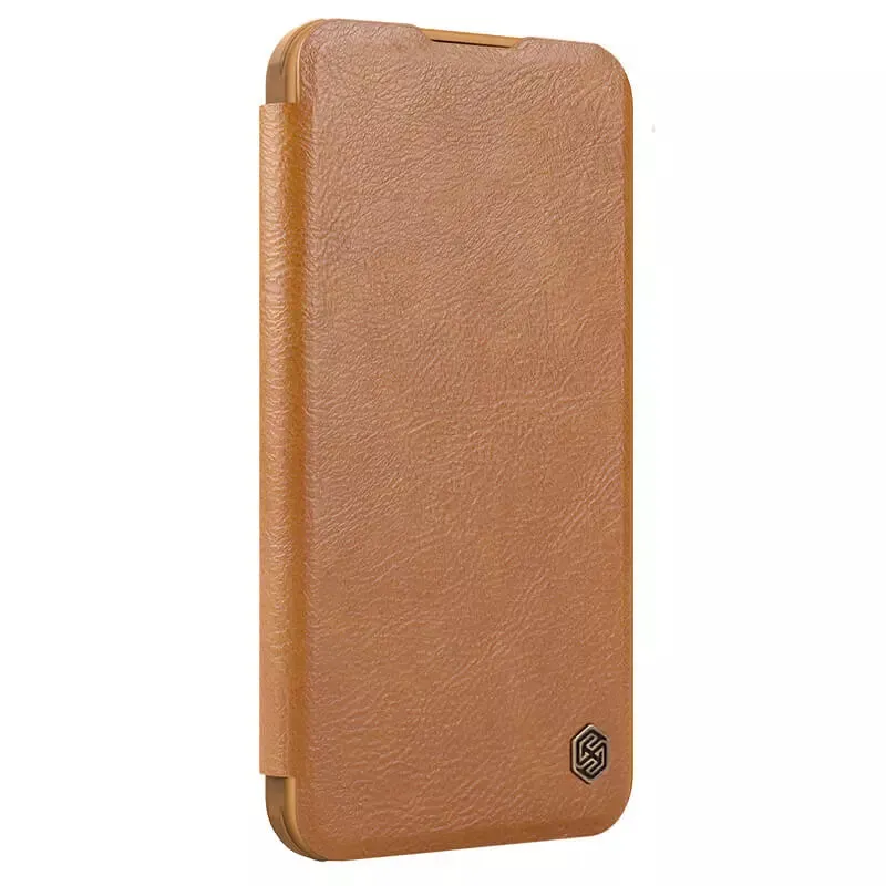 Qin Pro Leather PC Phone Case With Lens Bracket For iPhone