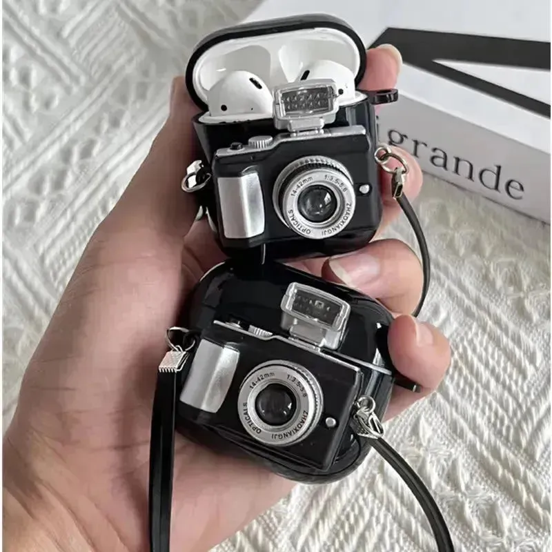 Retro Camera Earphone Case (For Airpods)