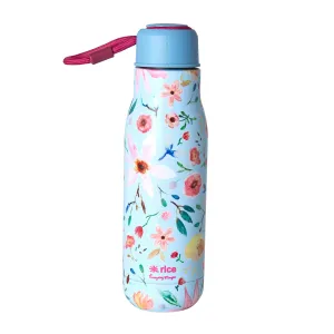 Rice DK Stainless Steel Drinking Bottle with Selma Flower Print