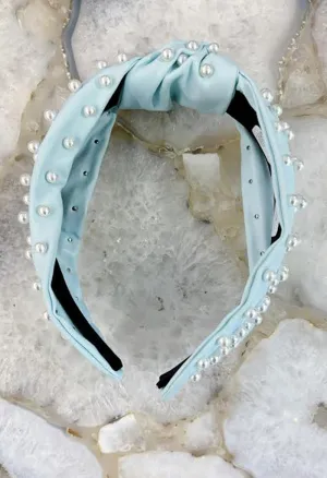 Roxie Headband-Baby Blue