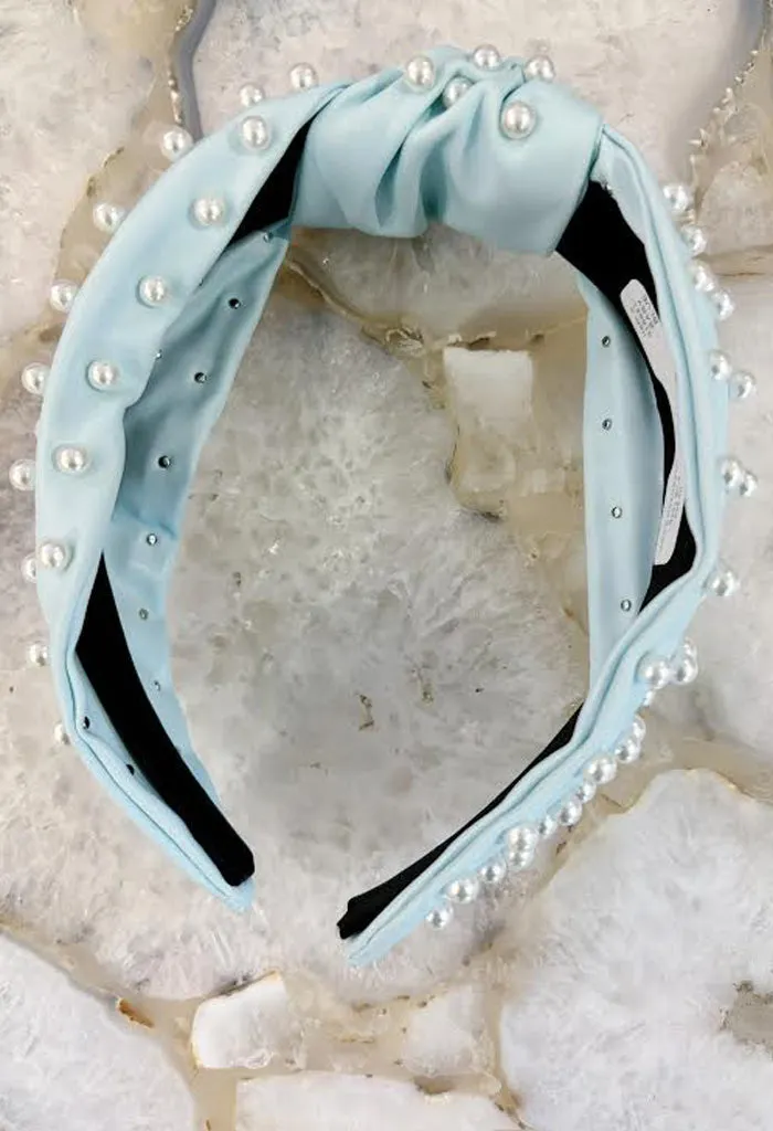 Roxie Headband-Baby Blue