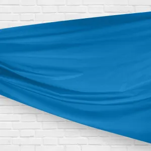 Royal Blue Plastic Drape - 30.5m