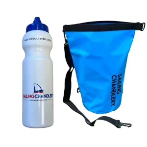 Sailing Chandlery 5L Dry Bag and 750ml Bottle - Blue