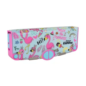 Smily Kiddos Pop Out Pencil Box Flamingo Theme - Light Blue-SK16001726