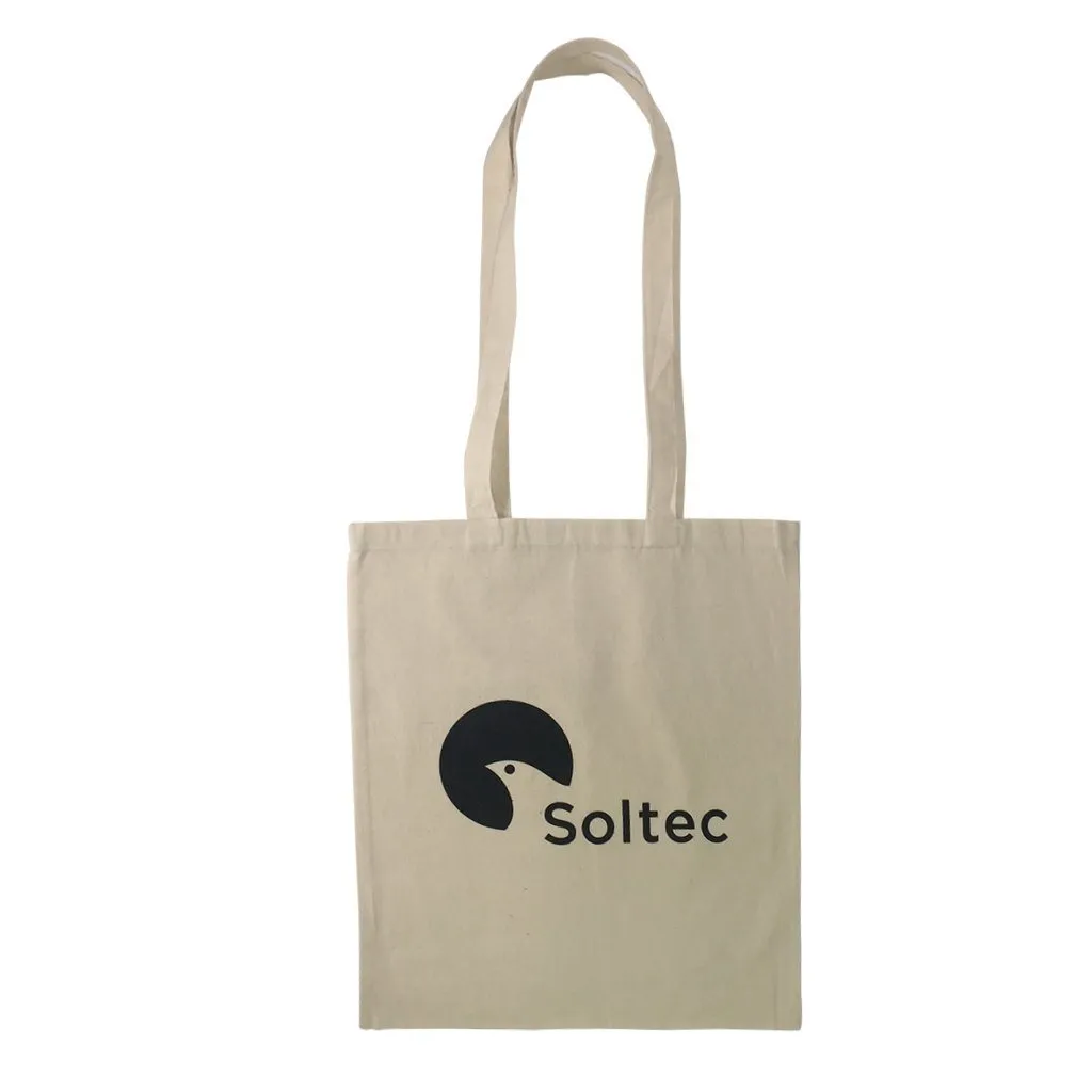 Stock Calico Tote Bag with Extra Long Handle(SCB-04D)