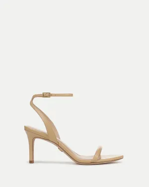 Sylvie Leather Ankle-Strap Stiletto Sandal