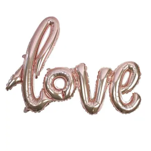 Talking Tables - Rose Gold Love Balloon Decoration