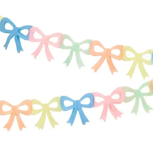 Tissue Paper Bow Garlands (3 pack)