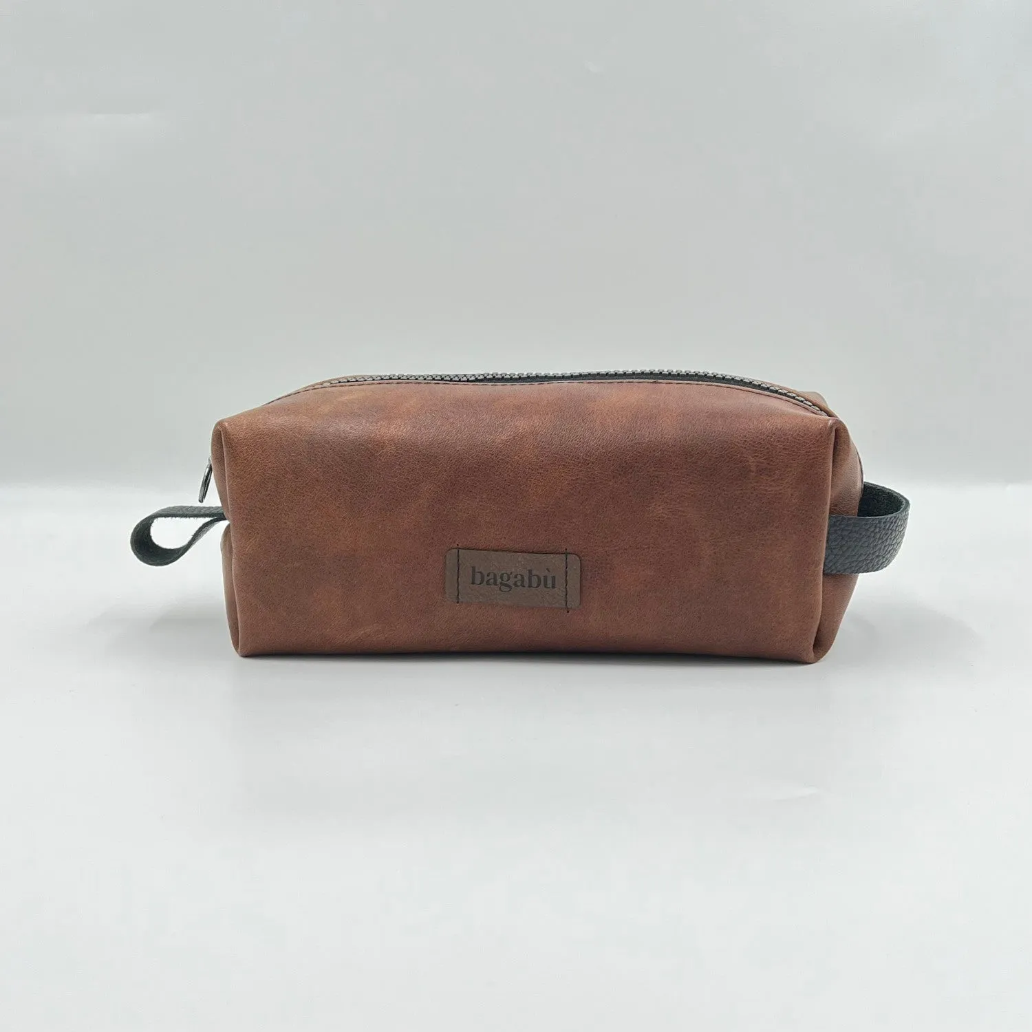 Toiletry Brown Leather Bag