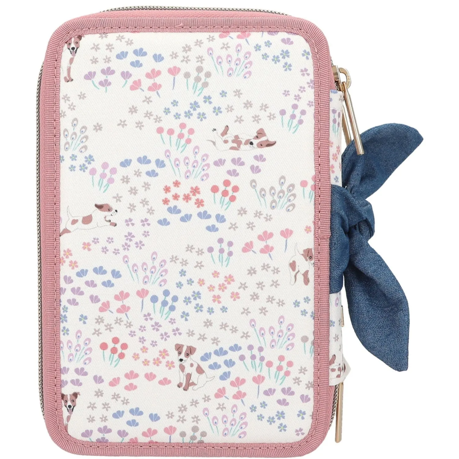 TOPModel Trippel Pencil Case Velo Fleur