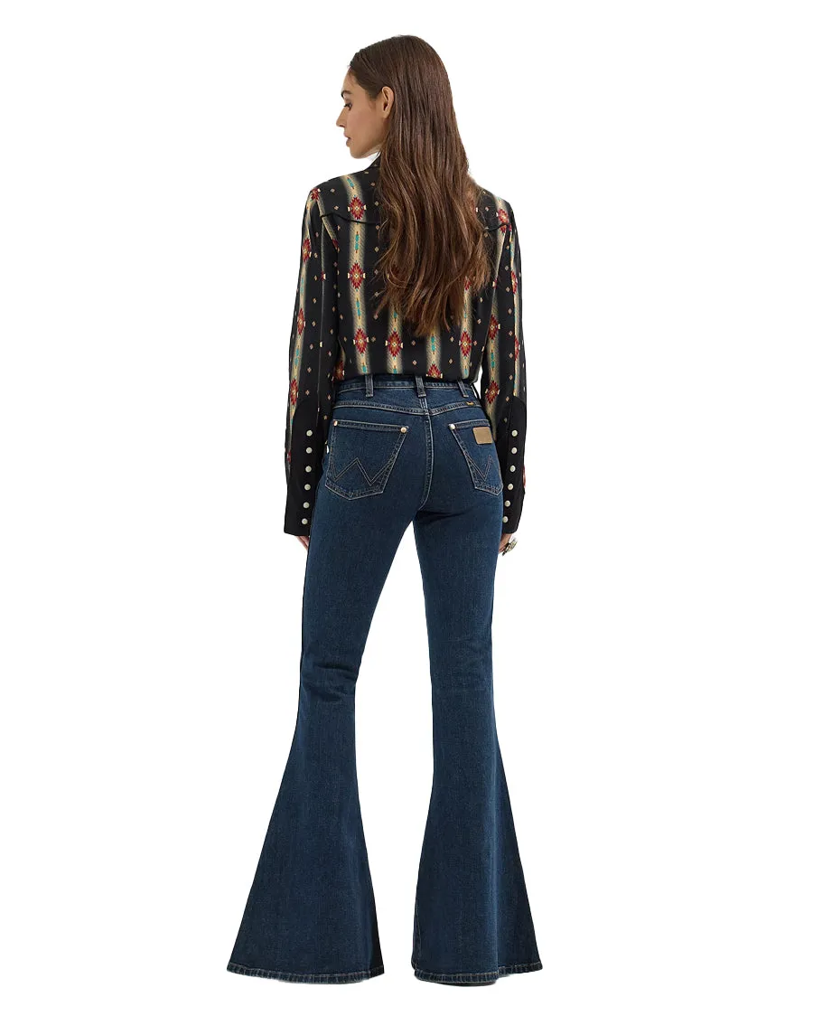 Women's X Lainey Wilson Vintage Flock Flare Jeans