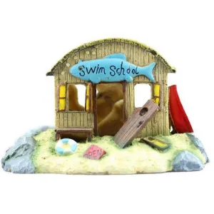 WR19002 Swim School Aquarium Decoration 17.5x14x11cm