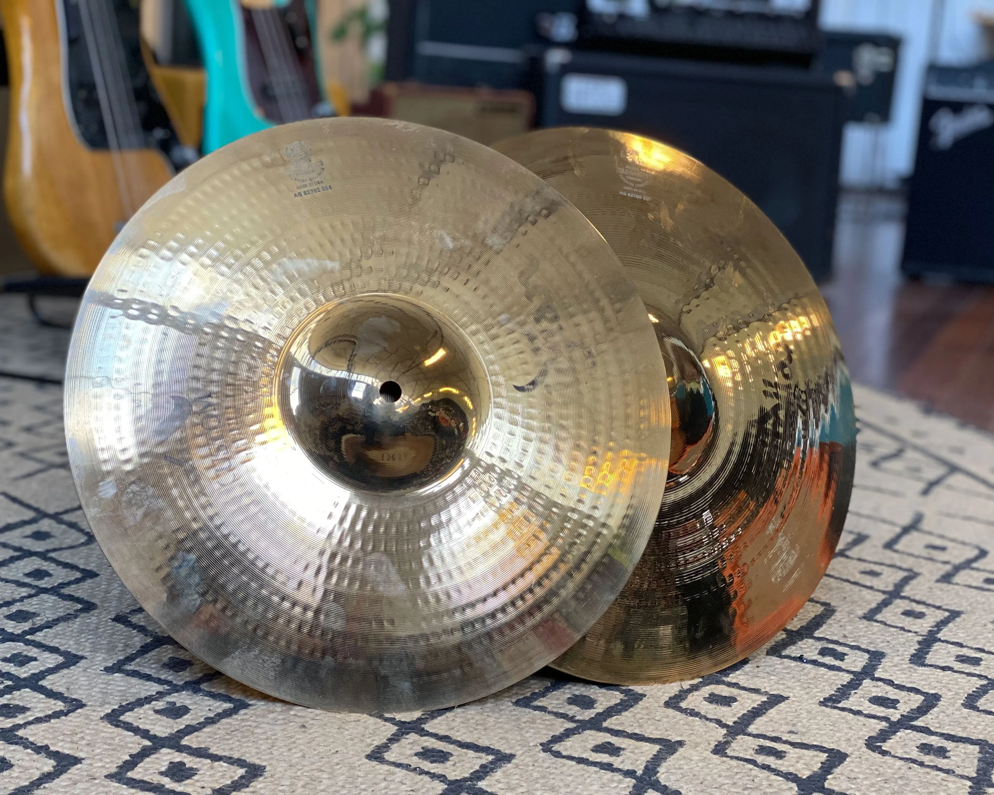 Zildjian A Custom Brilliant 14" Hi-Hats